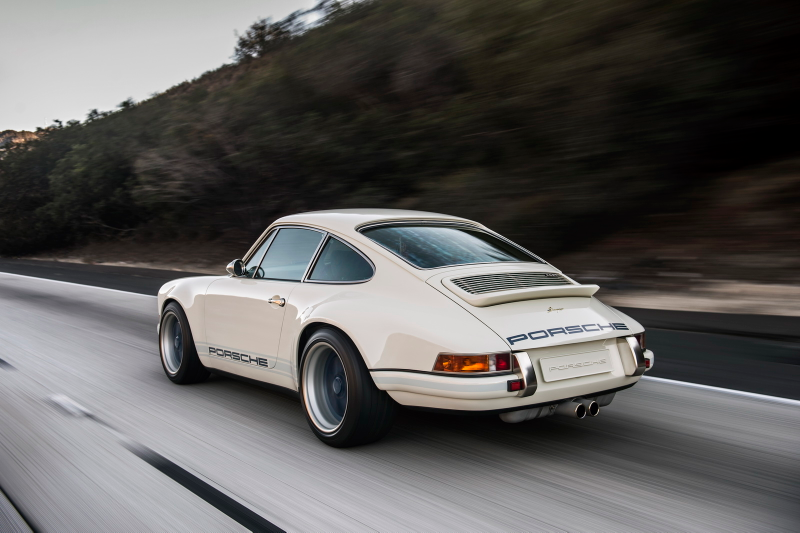 Illustration for article titled Stare At This New Gorgeous White 911 From Singer And Weep Tears Of Joy